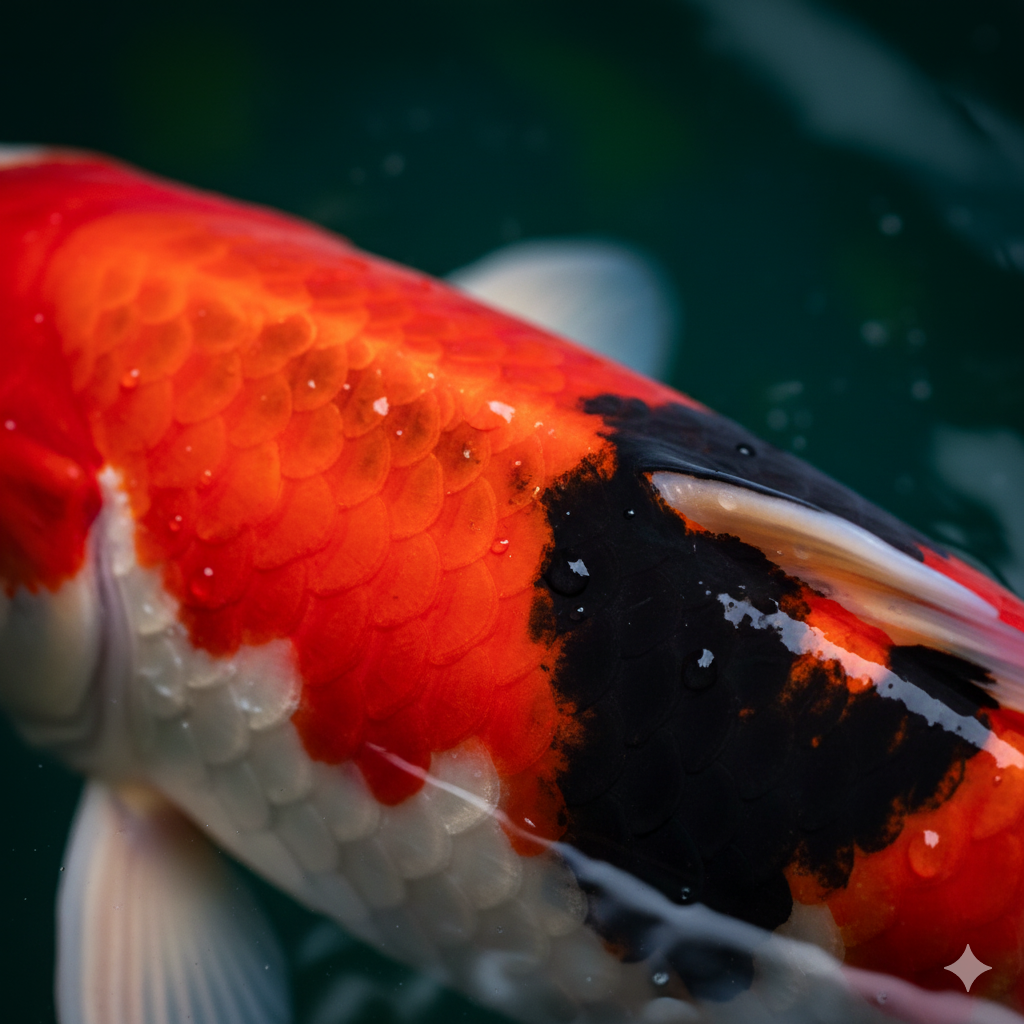 Vibrant Koi radiance